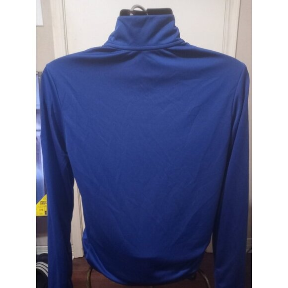 New Nike Dri Fit NBA Philadelphia 76ers 1/4 Zip L/S Pullover Men's Small S Blue - Picture 7 of 12